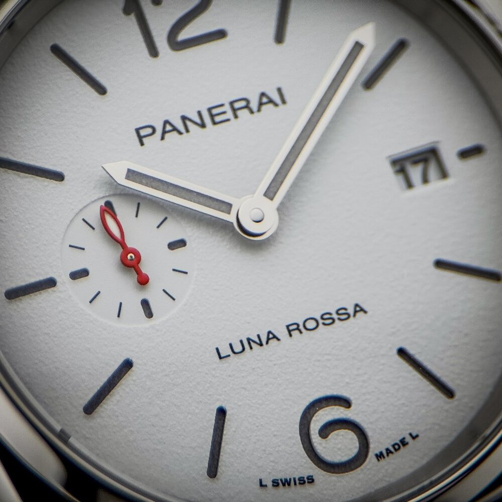 Panerai Luminor Due Luna Rossa White Dial 42mm -FULL SET– PAM01381 – MSRP $7800 - Picture 13 of 15